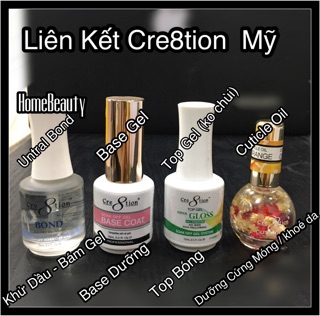 BASE GEL CỨNG MÓNG Cre8tion