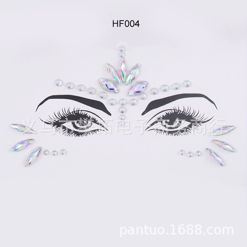 Kim Cương Pha Lê Dán Trang Trí Mặt Lưng Bằng Acrylic