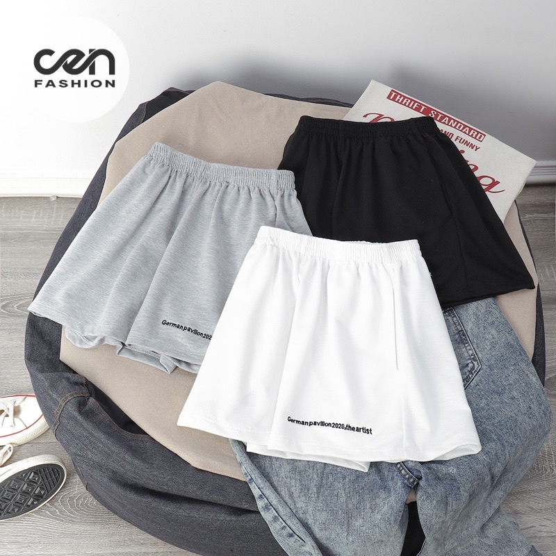 Quần Short Unisex_Quần Đùi Đũi Chun Cen Fashion