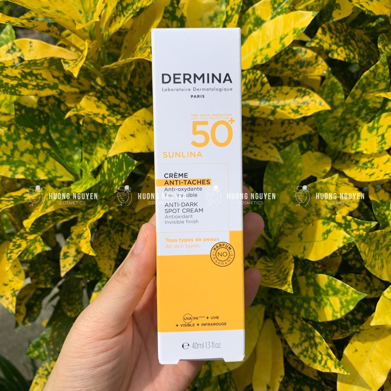 Kem Chống Nắng Dermina Sunlina SPF50+