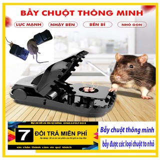 Bẫy chuột thông minh hàm cá xấu, bẫy được các loại chuột nhỏ và vừa, dễ sử dụng và hiệu suất dính chuột rất cao