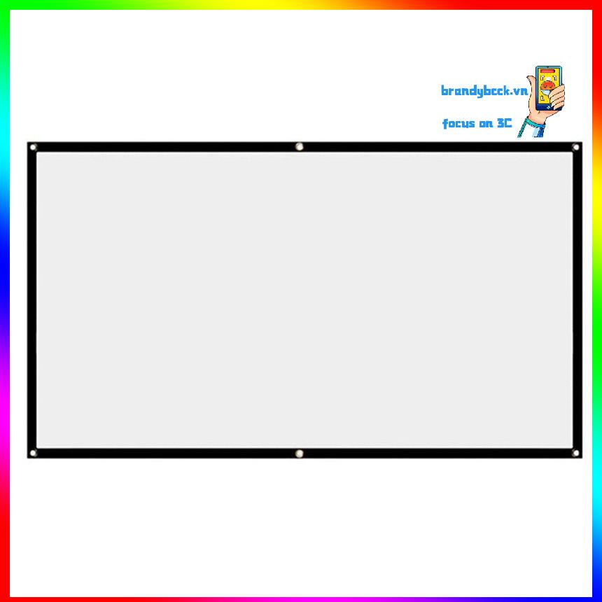 Màn hình máy chiếu 72 inch cho rạp hát văn phòng tại nhà Rèm độ nét cao 16: 9