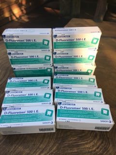 D-Fluoretten 500 I.E của Đức
