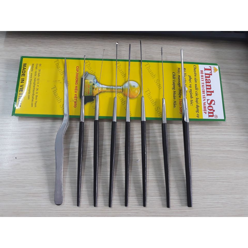 Bộ lấy ráy tai Thanh Sơn 8 cây