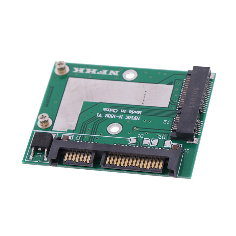 Mô đun mini pcie ssd chuyển đổi card mSATA SSD sang 2.5'' SATA 6.0gps