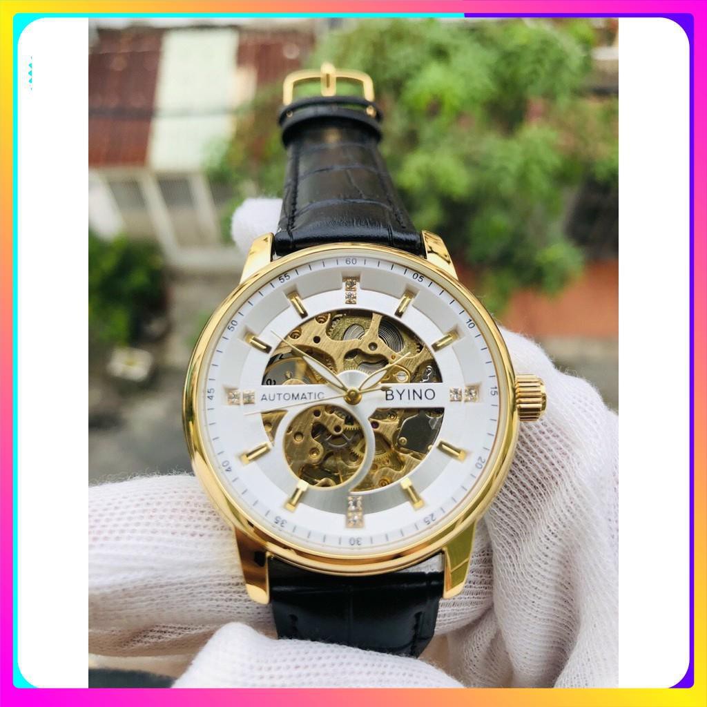 Đồng hồ cơ nam Tevise cơ tự động thiết kế lộ cơ 2 mặt nhìn máy cơ chuyển động cực đẹp mắt [ Đồng Hồ Cơ nam ] | BigBuy360 - bigbuy360.vn