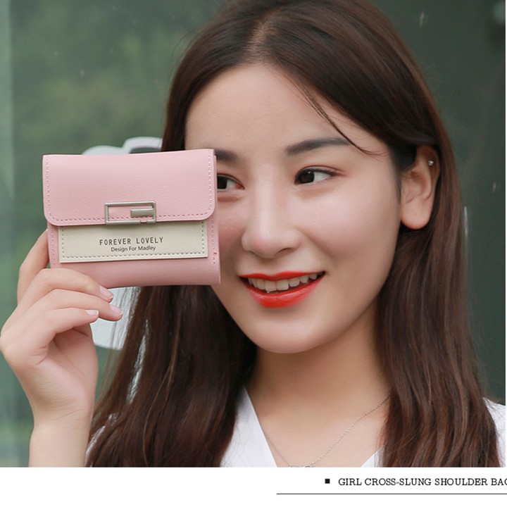 Ví Nữ Mini Cầm Tay FOREVER YOUNG Phong Cách Hàn Quốc Siêu Đẹp, Giá Rẻ VD12