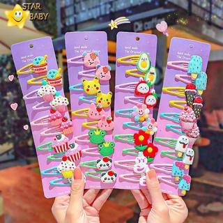 Set 10 kẹp tóc xinh xắn cho bé gái