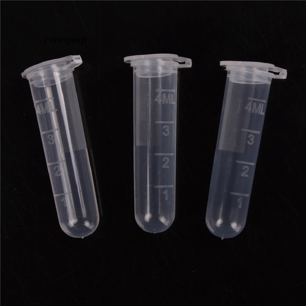 Set 30 Ống Nghiệm 5ml Bằng Nhựa Có Nắp Đậy Tiện Dụng ♨Trên đó