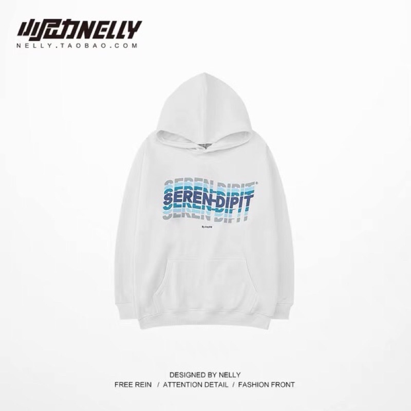 Áo hoodie nelly heybig nỉ lót lông sale (có sẵn) seren-dipit | BigBuy360 - bigbuy360.vn