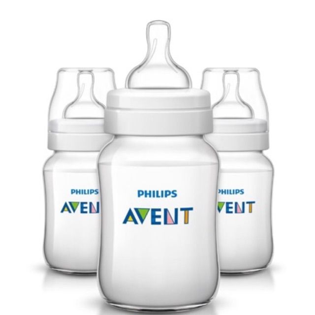 Bình sữa Avent cổ rộng 125ml, 260ml