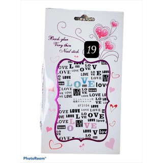 Sicker dán, miếng dán sticker nail