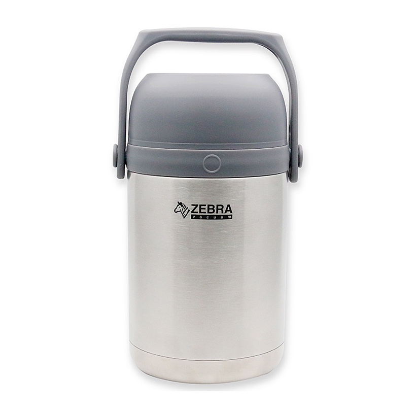 Camen Giữ Nhiệt Zebra Thái Lan 3 Ngăn Inox 304 1.8L -152440