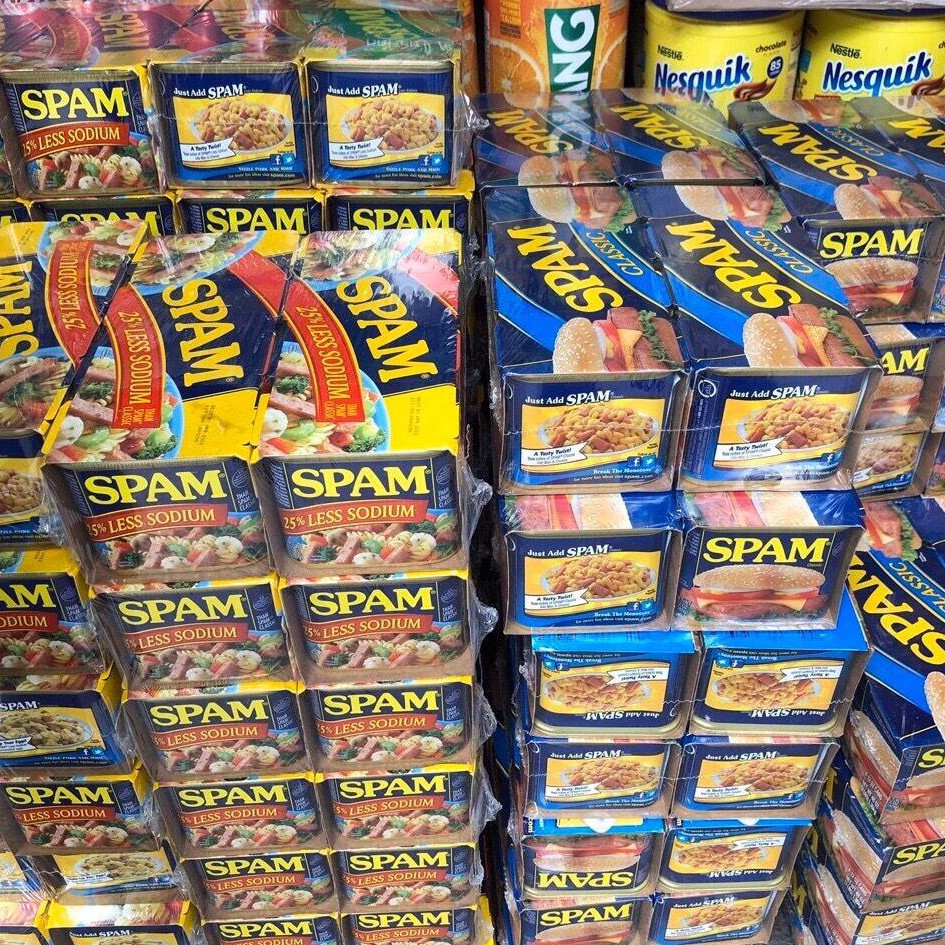 Thịt heo ít muối 25% Hormel Foods SPAM hộp 340gr - Date 2024