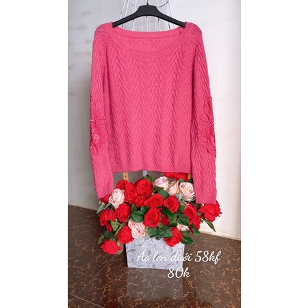 Áo len màu họa tiết