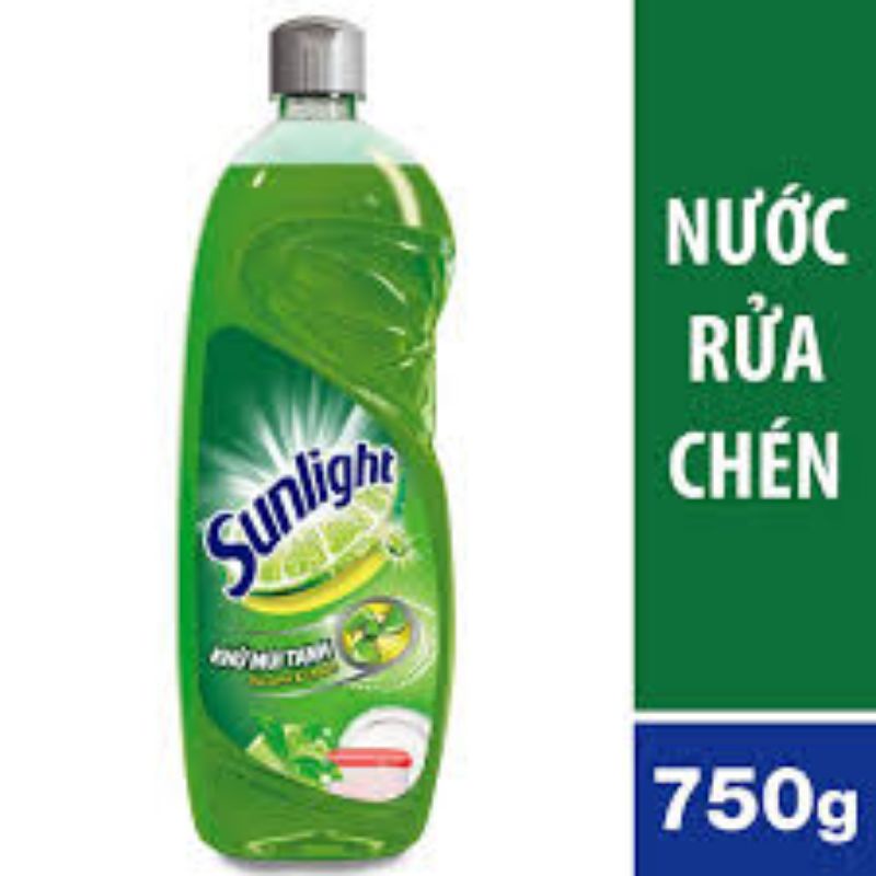 Nước Rửa Chén Sunlight Matcha Trà Nhật chai 750ml