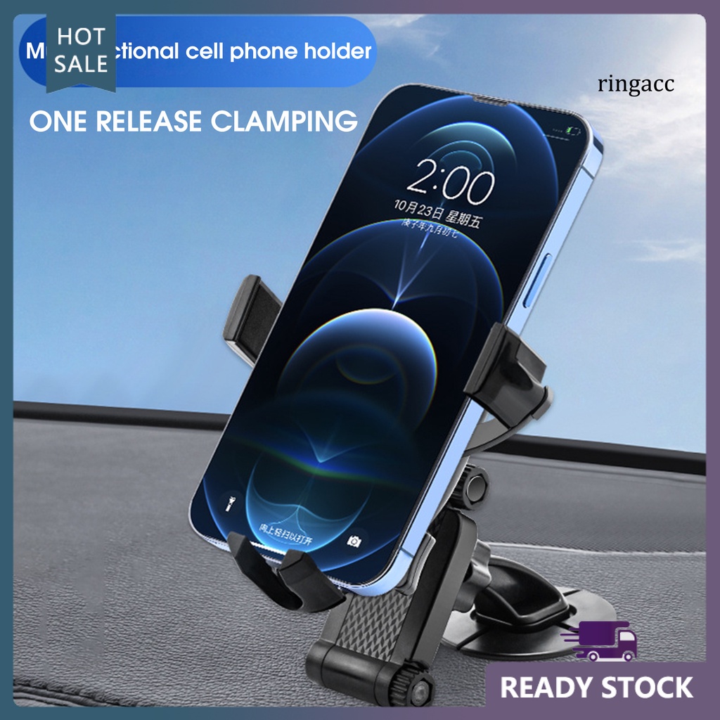 Giá Đỡ Điện Thoại Có Giác Hút Chân Không Xoay 360 Độ Cho Xe Hơi
