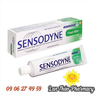 Kem đánh răng sensodyne fresh mint tuýp 100g