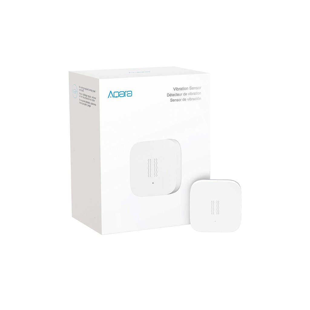 Cảm biến rung Aqara - Đo độ rung, độ nghiêng hoặc rơi, Kết nối zigbee, tương thích Aqara Home hoặc Mi Home Xiaomi