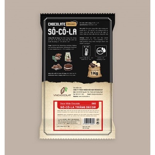 Socola Chocolate Decor Trắng 1kg