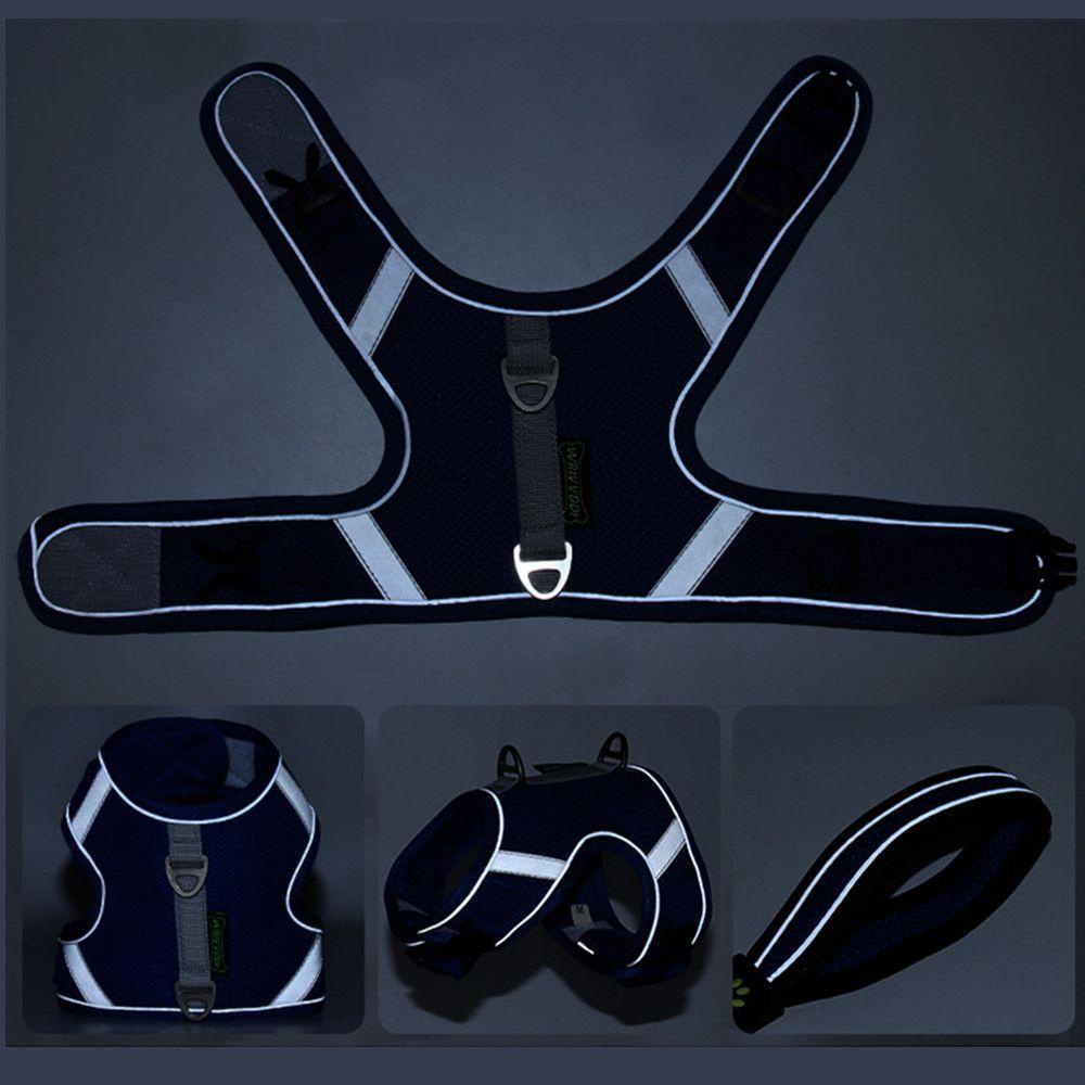 WATTLE Áo Vest Kèm Dây Dắt Thú Cưng Phản Quang Tiện Dụng