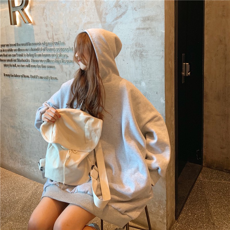 Áo hoodie nữ form rông] Áo hoodie nữ unisex thời trang ulzzang thời trang hàn quốc | BigBuy360 - bigbuy360.vn