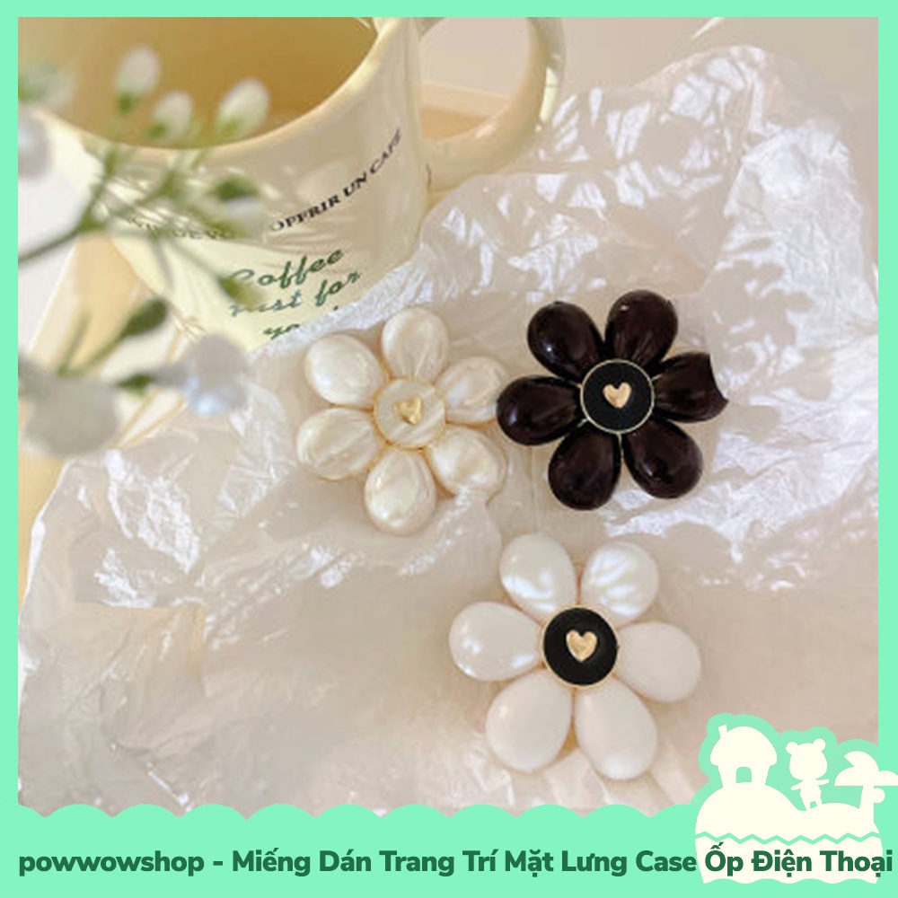 [Sẵn VN - Hỏa Tốc] Miếng Dán DIY 3M Tay Vịn Trang Trí Mặt Lưng Ốp Điện Thoại Mẫu Hình Hoa Đơn Giản Tinh Tế