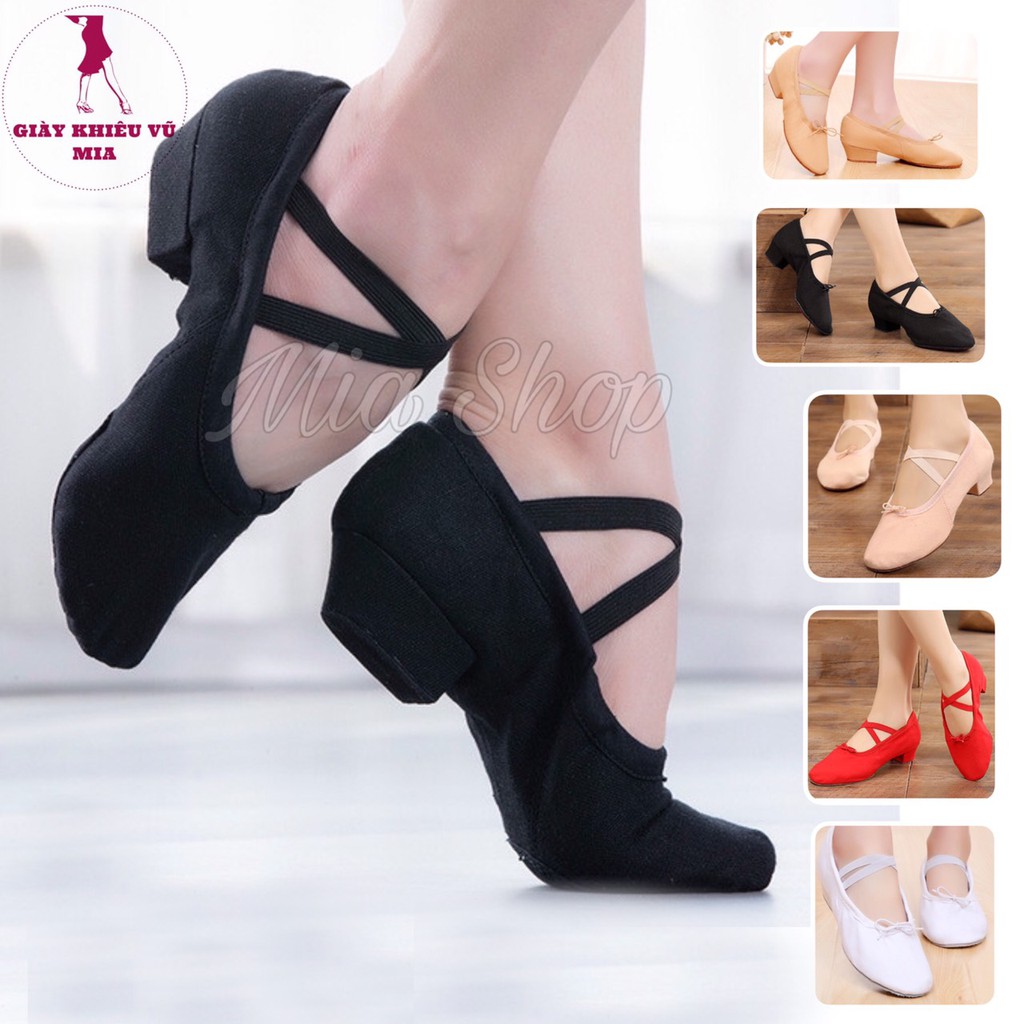 Giày Múa Cao Gót Êm Ái Bền Bỉ