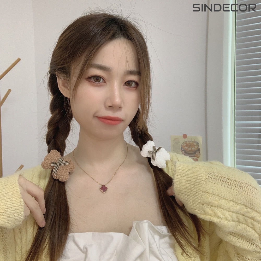 Kẹp tóc phong cách hàn quốc, kẹp tóc vintage dễ thương Sindecor