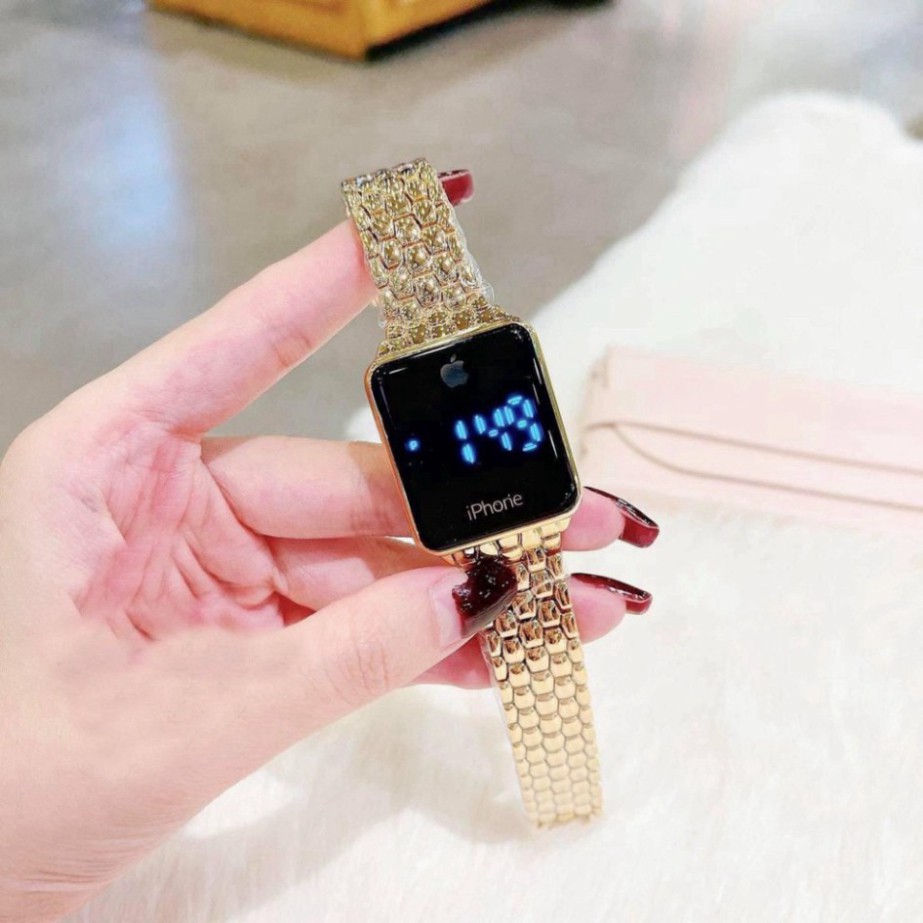 Đồng hồ iphone màn hình cảm ứng điện tử quai hợp kim không rỉ pin siêu bền thời thượng | BigBuy360 - bigbuy360.vn