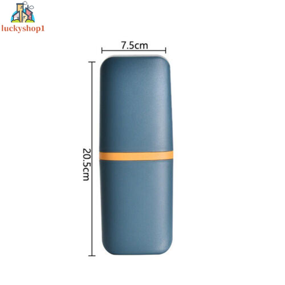 ❤❤❤(Hot products for family life)Home &amp; Living Portable Travel Camping Toothpaste Case Cover Holder Toothbrush-Box Storage