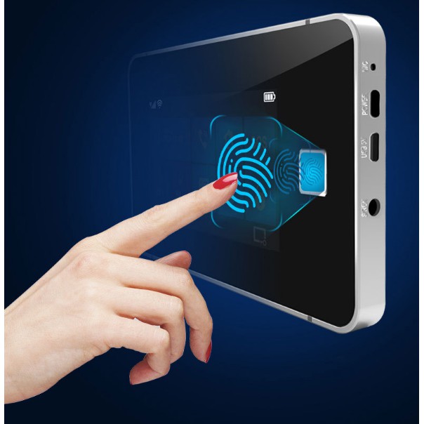 Bộ Báo Động Wifi Sim GSM Tuya Màn Hình Cảm Ứng Vân Tay Cao Cấp T7