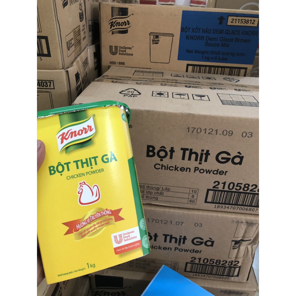 Bột Thịt Gà - Bột Nêm Gà Knorr 1kg Hàng VN