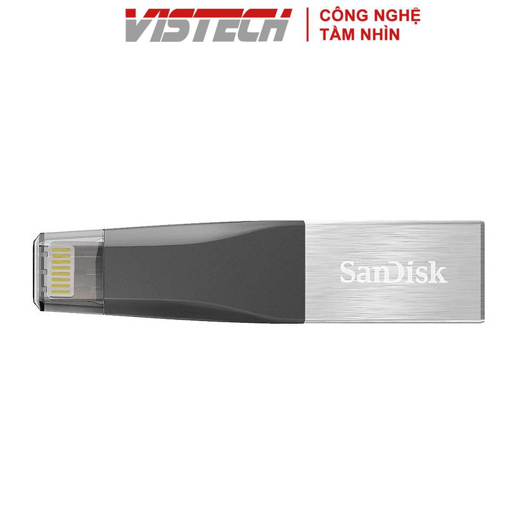 USB lighting SanDisk iXpand Mini Flash Drive 32GB for iphone, ipad