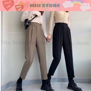Quần Baggy Cạp Chéo Lưng Chun Sau