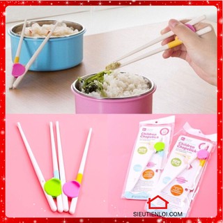 Đũa tập ăn cho bé của Nhật - Đũa tập gắp cho bé dễ học thành thục siêu tiện lợi