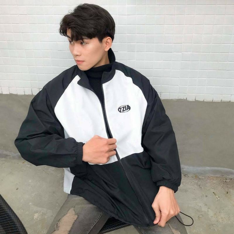 Áo Khoác Dù 7ZIA unisex Ulzzang Nam Nữ Form Rộng Bomber Jacket MONTANA Clothing