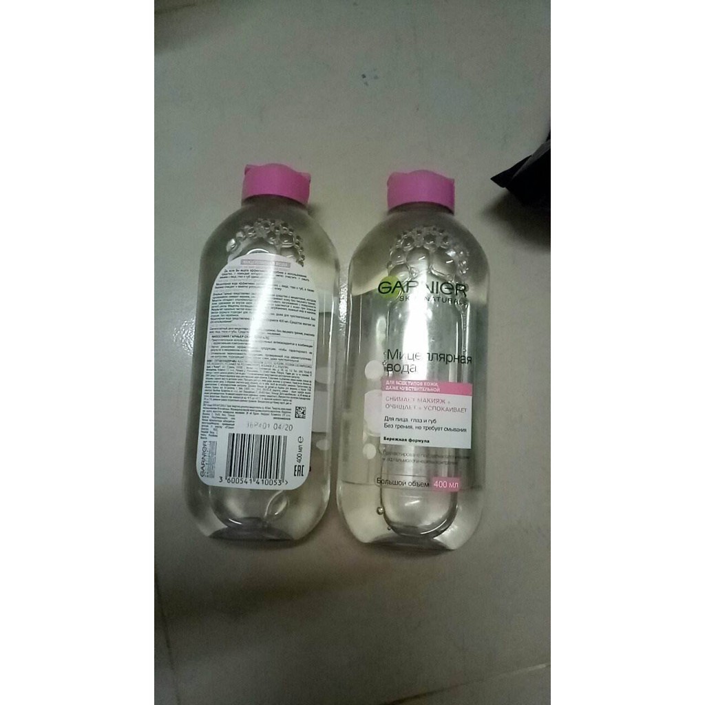 NƯỚC HOA HỒNG TẨY TRANG GARNIER  400ML Auth