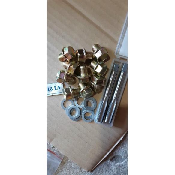 Ốc rốn xả dầu xe máy 13 ly ,9 ly