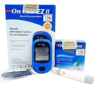 Máy đo đường huyết on-call ez 2 tặng 25 que