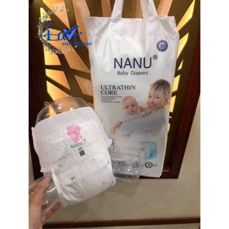 [HCM]Tã bĩm quần NANU 50 miếng xuất nhật đủ size M/L/XL/XXL/XXXL