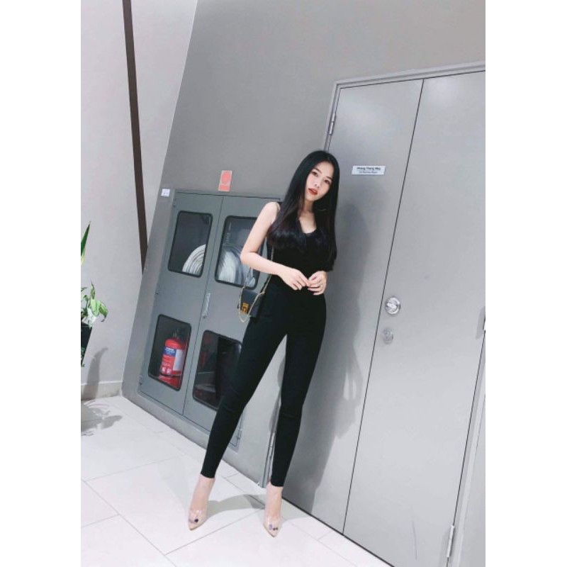 QUẦN DÀI NỮ KAKI THUN 2 CÚC, VIDEO + ẢNH THẬT 100%