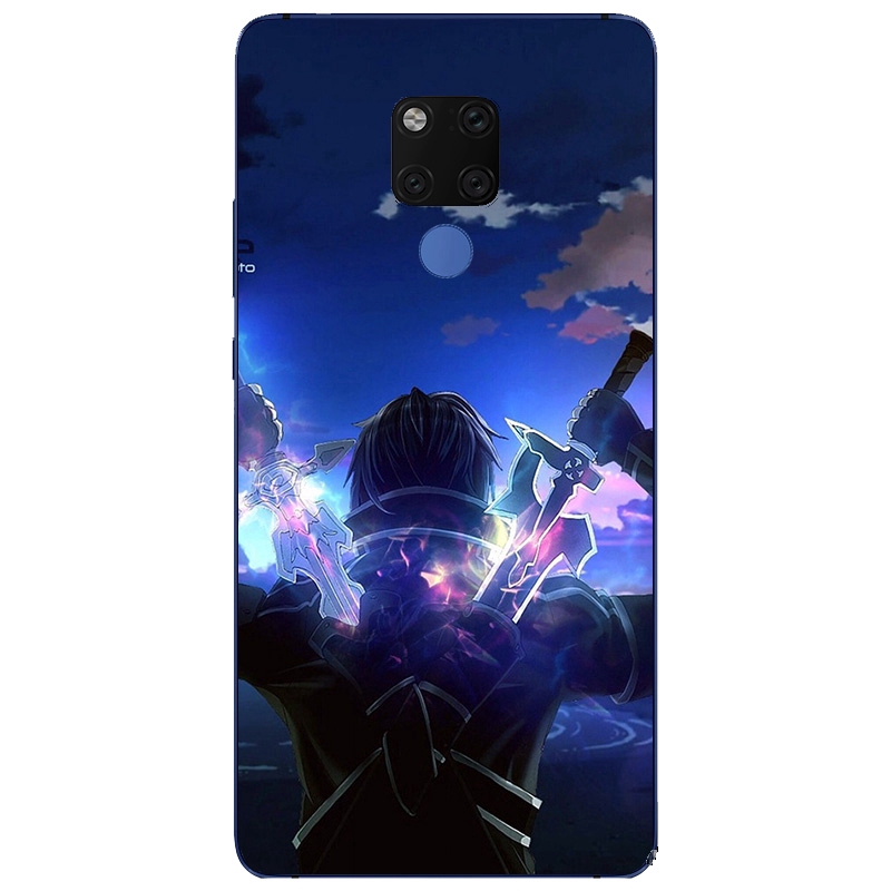 Xiaomi Mi 10 10T Pro Lite Sword art online SAO Cartoon Phone Case Redmi 9 9A 9C Note 9 9S Pro silicone Cover