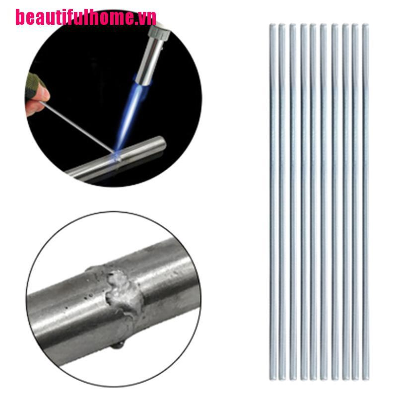 Set 10 Thanh Hàn Bằng Nhôm Chịu Nhiệt Độ Thấp 2mm Tiện Lợi