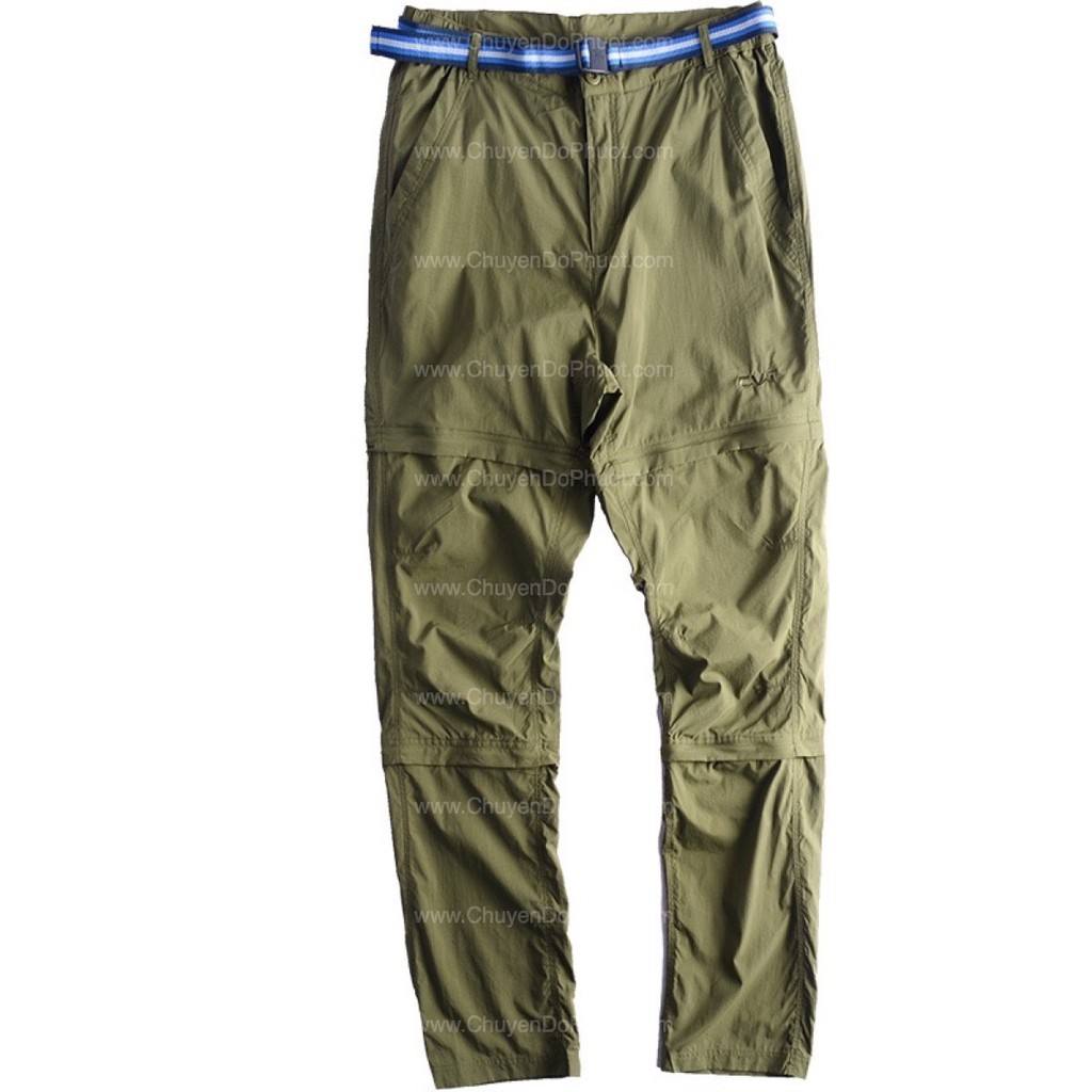 Quần Phượt Leo Núi Hiking Trekking Mau Khô Nối Ống 3 in 1 CVT