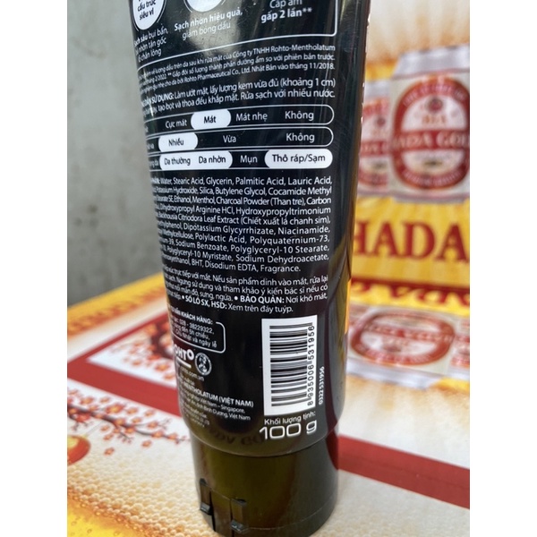 Sữa Rửa Mặt OXY Deep Wash có Hạt Sạch sâu 100g