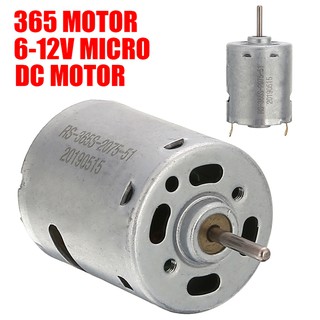Động Cơ Dc 6-12v 5000rpm Hobby Mini Dc 365 Cho Động Cơ Máy Khoan Điện