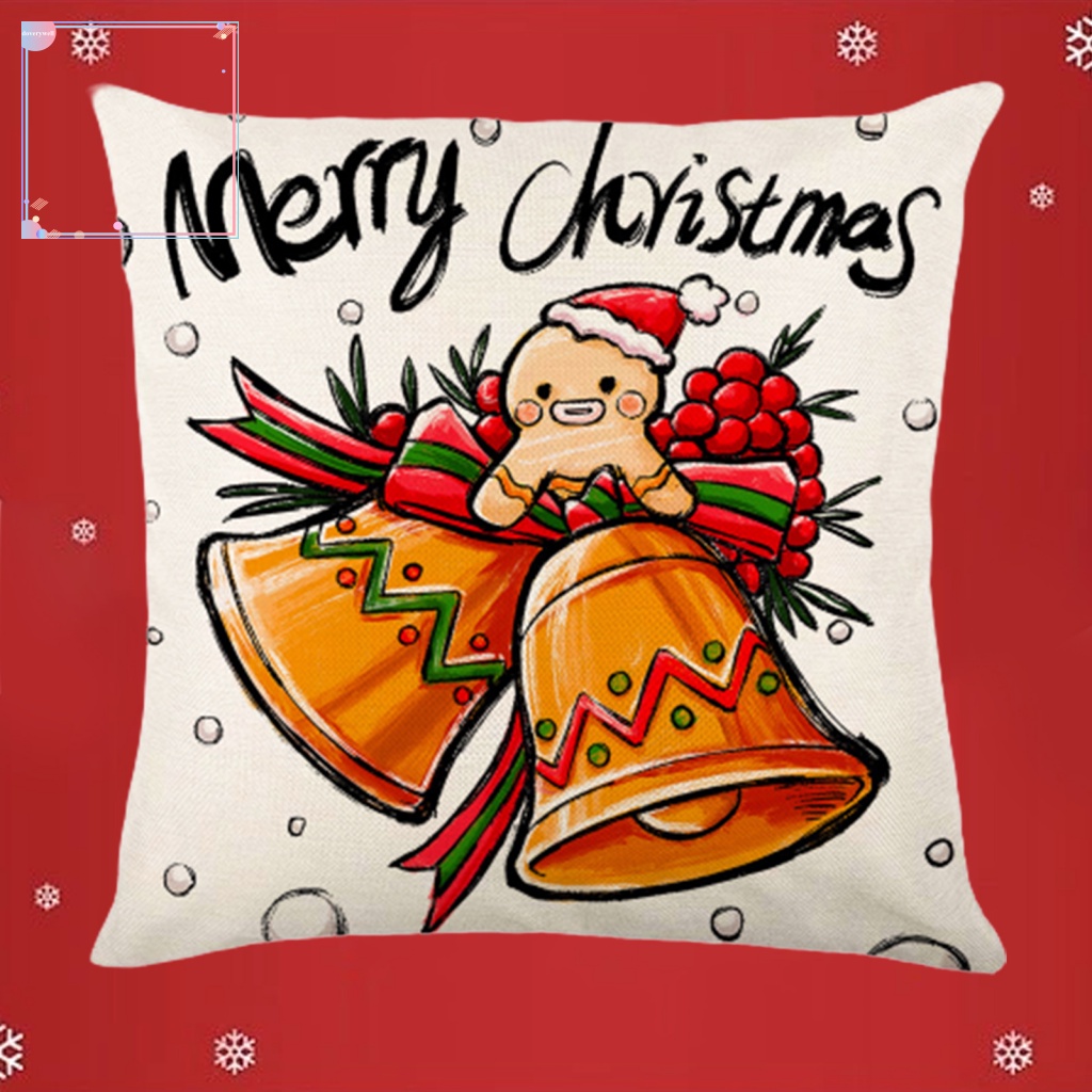 Vỏ Gối In Họa Tiết Giáng Sinh Thoải Mái