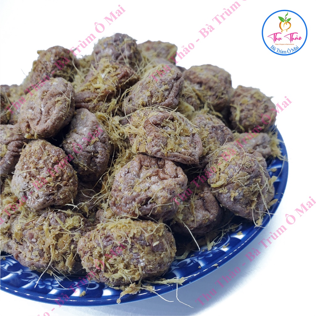 Ô Mai Mơ Gừng Mix 3 Vị Chua - Mặn - Ngọt Thơm Mùi Gừng, Giảm Ho Hiệu Quả | 1kg
