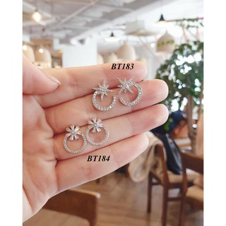(HÀNG ĐẸP) BÔNG TAI ĐẸP CHO NỮ PHỤ KIỆN TRANG SỨC CAO CẤP NO.93 HOA TAI XINH XẮN KHUYÊN TAI HT036 HUS